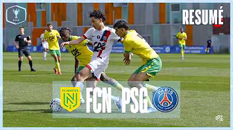 Le Paris-SG au bout du suspense face à Nantes (3-2) I Coupe Gambardella-Crédit Agricole
