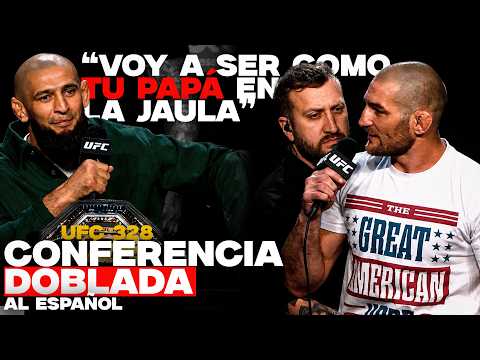 UFC 328: CONFERENCIA DE PRENSA COMPLETA EN ESPAÑOL