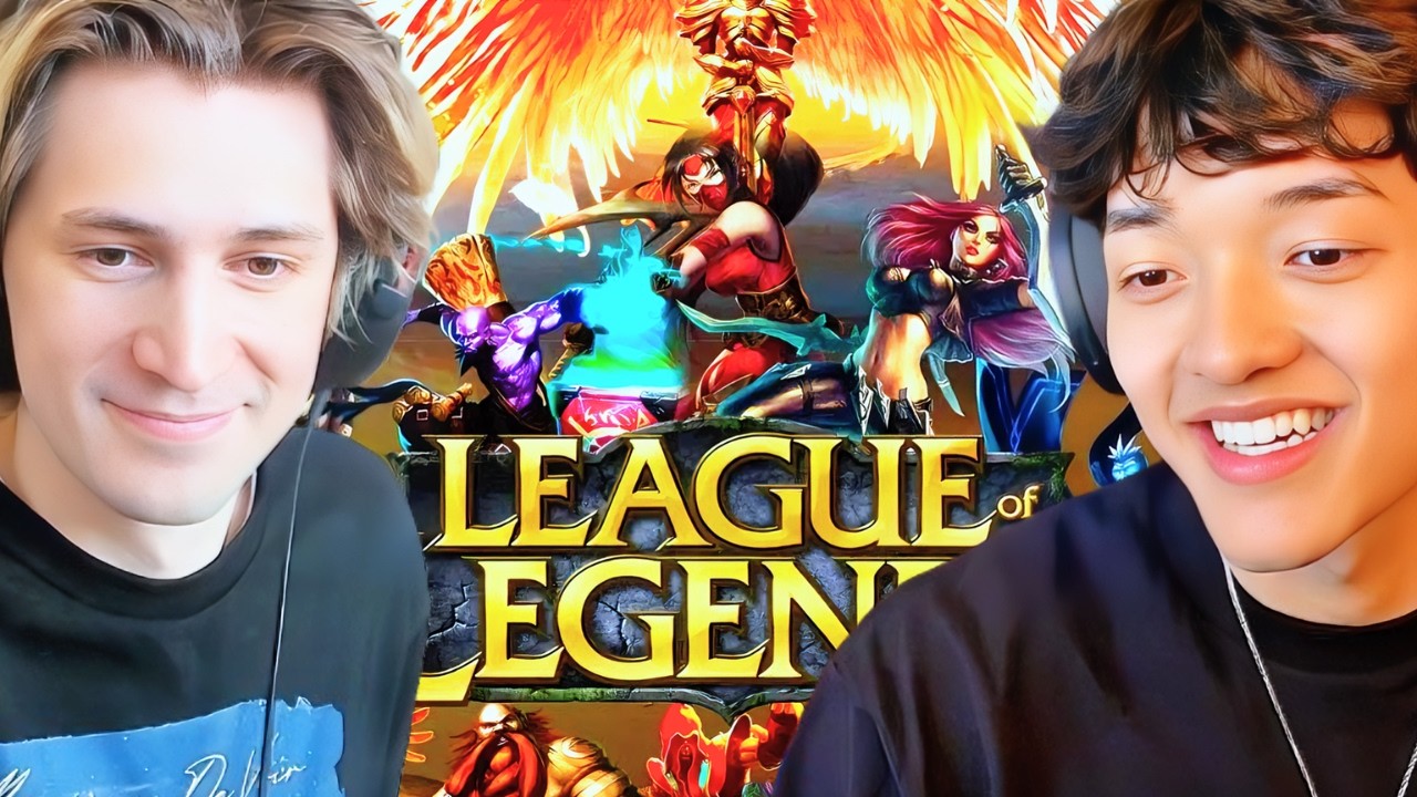xQc & JasonTheWeen Play League Of Legends!