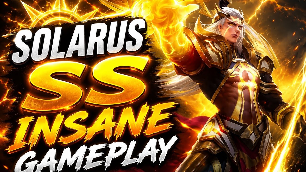 SOLARUS SS INSANE GAMEPLAY ๐ฅ | GODLIKE DAMAGE | Honor of Kings