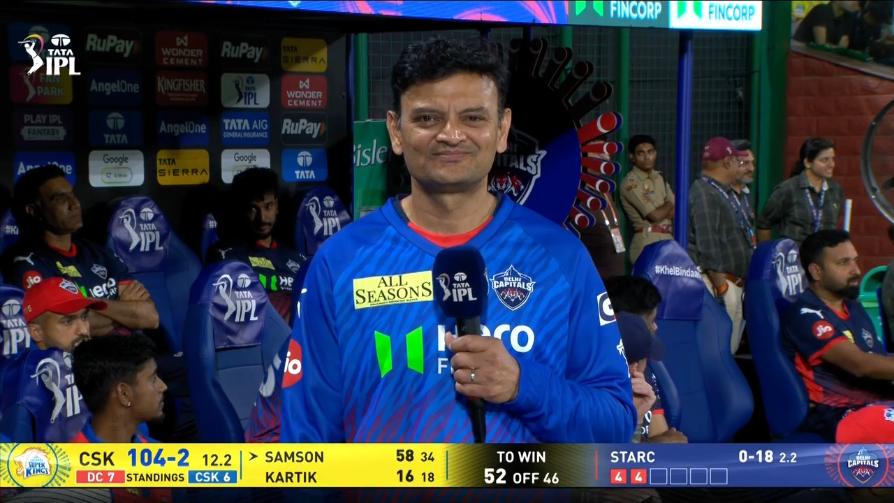 IPL 2026 M48: DC vs CSK - Hemang Badani Interview