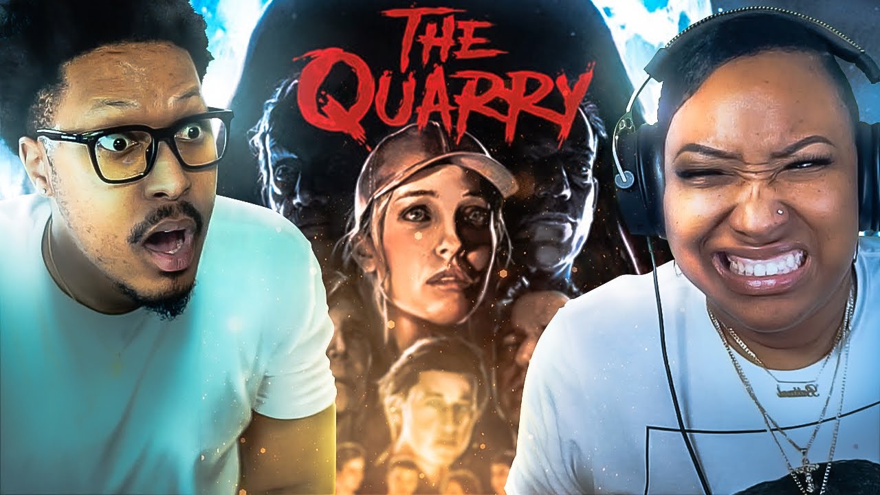 CHOICE BASED HORROR WITH MY SISTER | The Quarry background