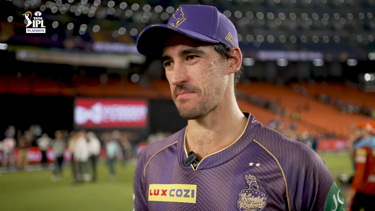 KKR's resounding win recapped with Mitchell Starc