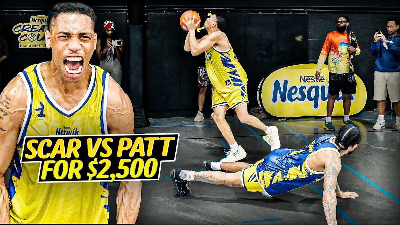 One Of The SHIFTIEST & Most PERSONAL 1v1s Of The Year... Scar vs Patt For $2,500 | Nesquik CC background