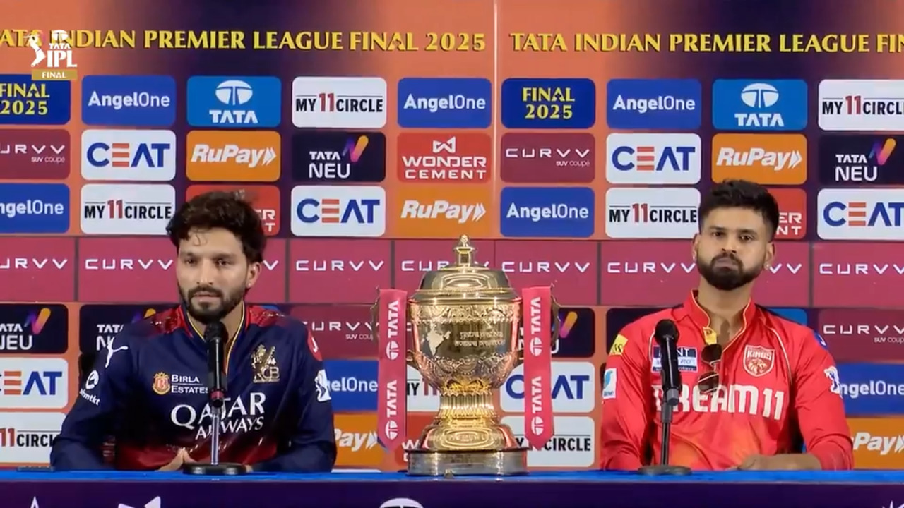 Super thrilled and excited to be a part of the final: Shreyas Iyer and Rajat Patidar backdrop