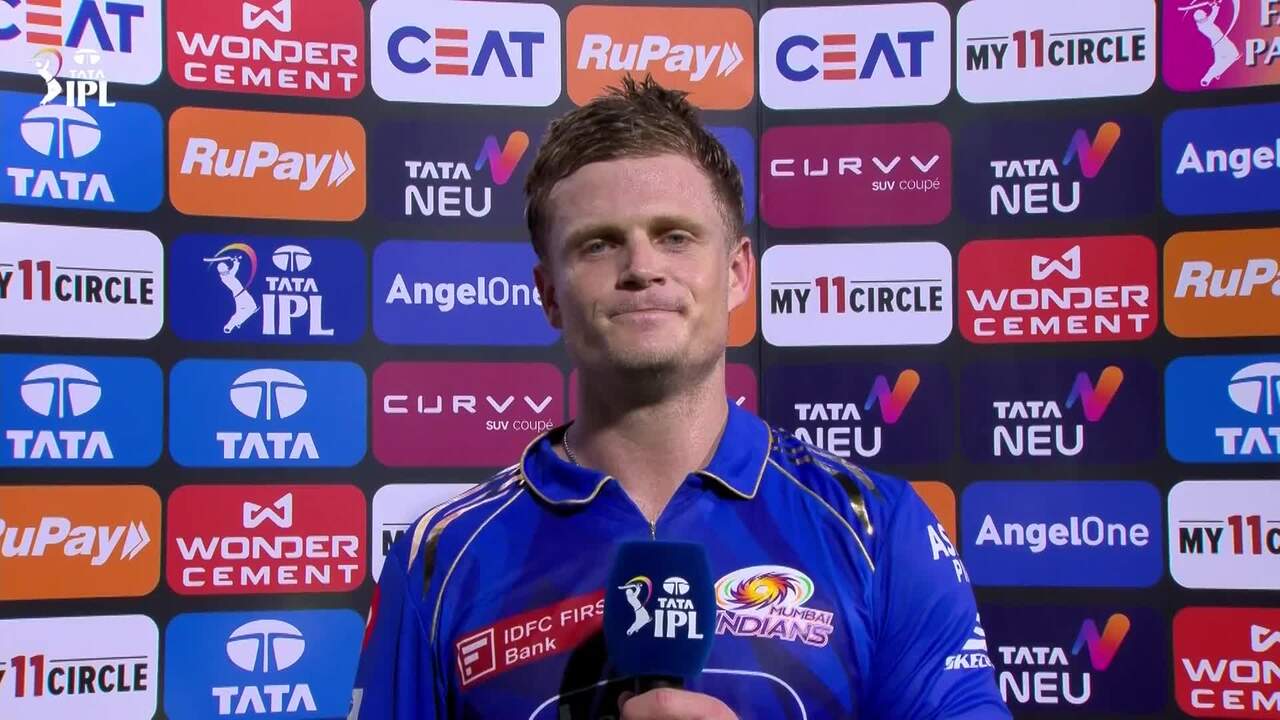 IPL 2025 M12: MI vs KKR - Ryan Rickelton Interview