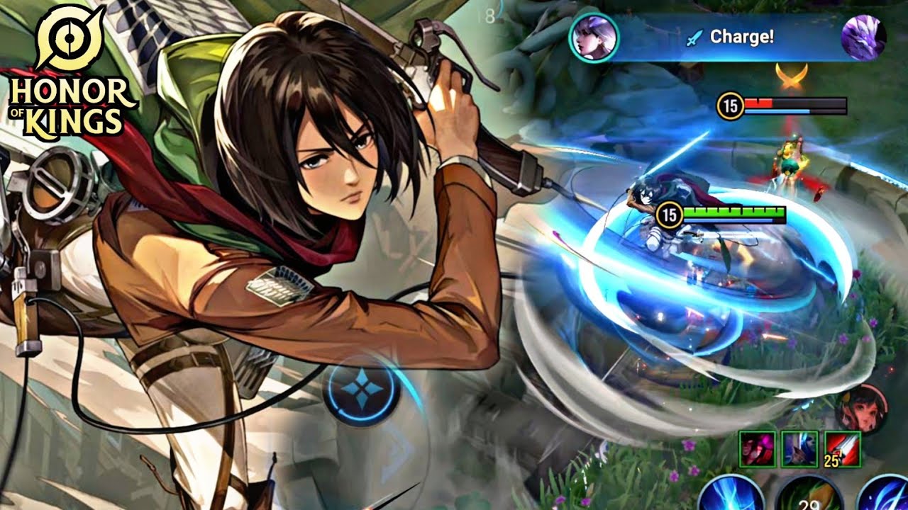 HOK : JING/MIKASA GAMEPLAY | IN JUNGLE - HONOR OF KINGS