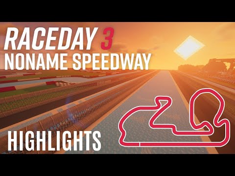 Raceday 3, S4 Highlights | Ice Boat Race World Championship in Minecraft background