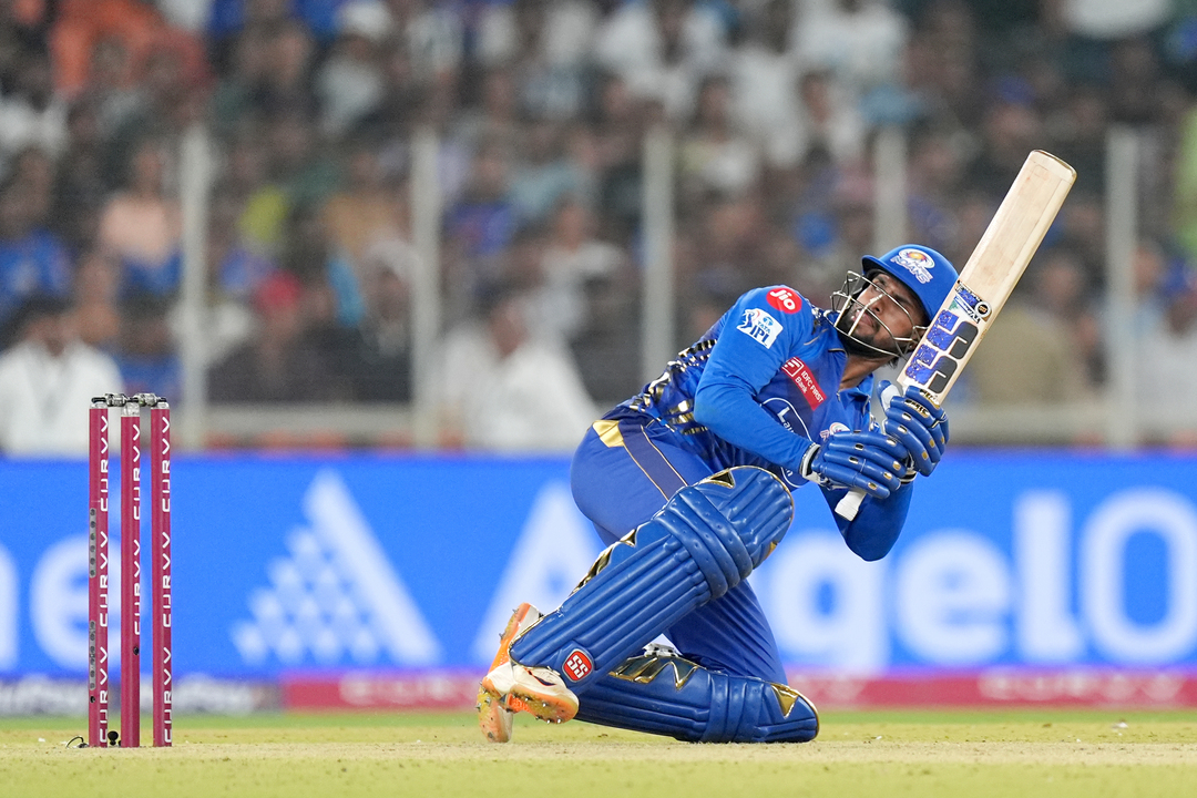 Flick, heave, scoop: Tilak Varma's scintillating shots vs Rabada background