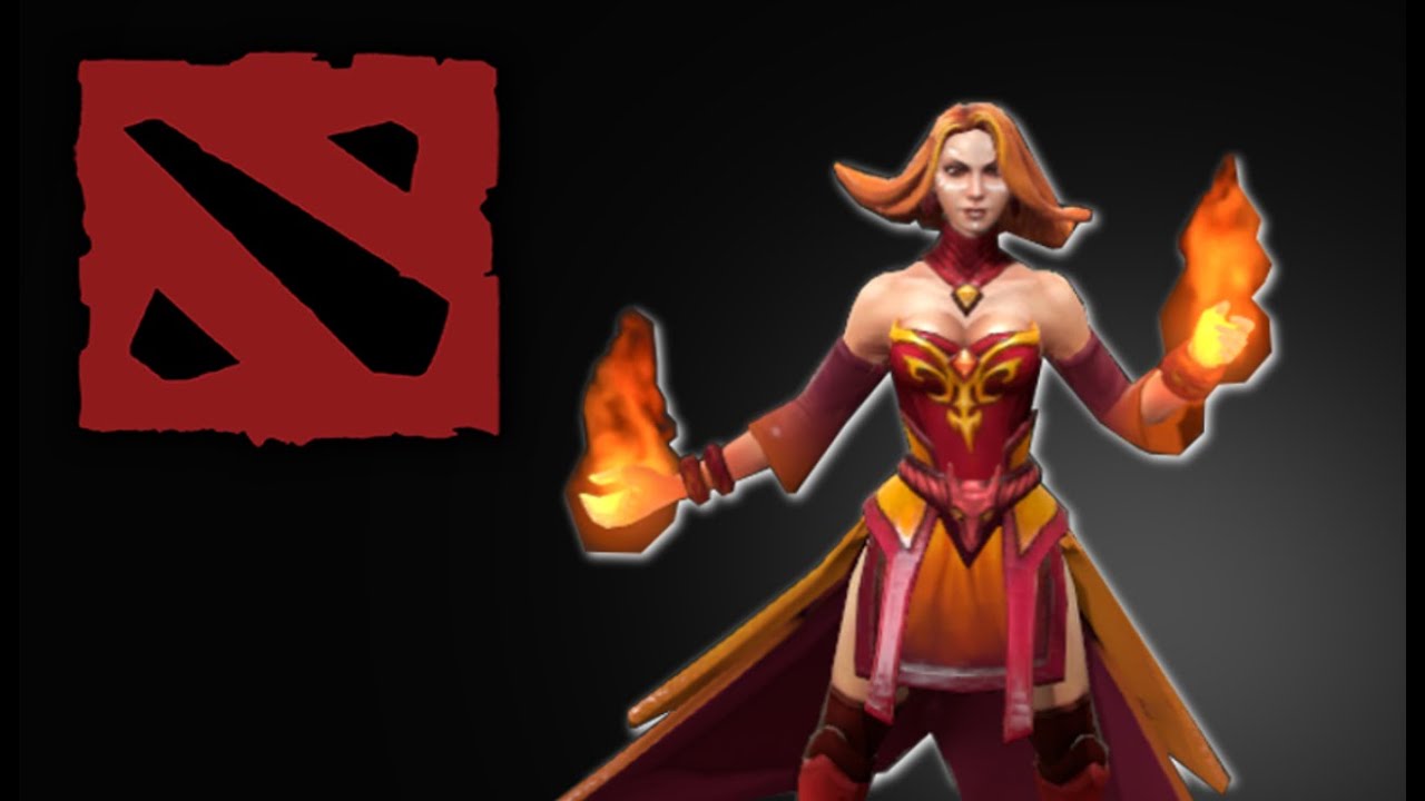 Dota 2 Lina Clash Montage background