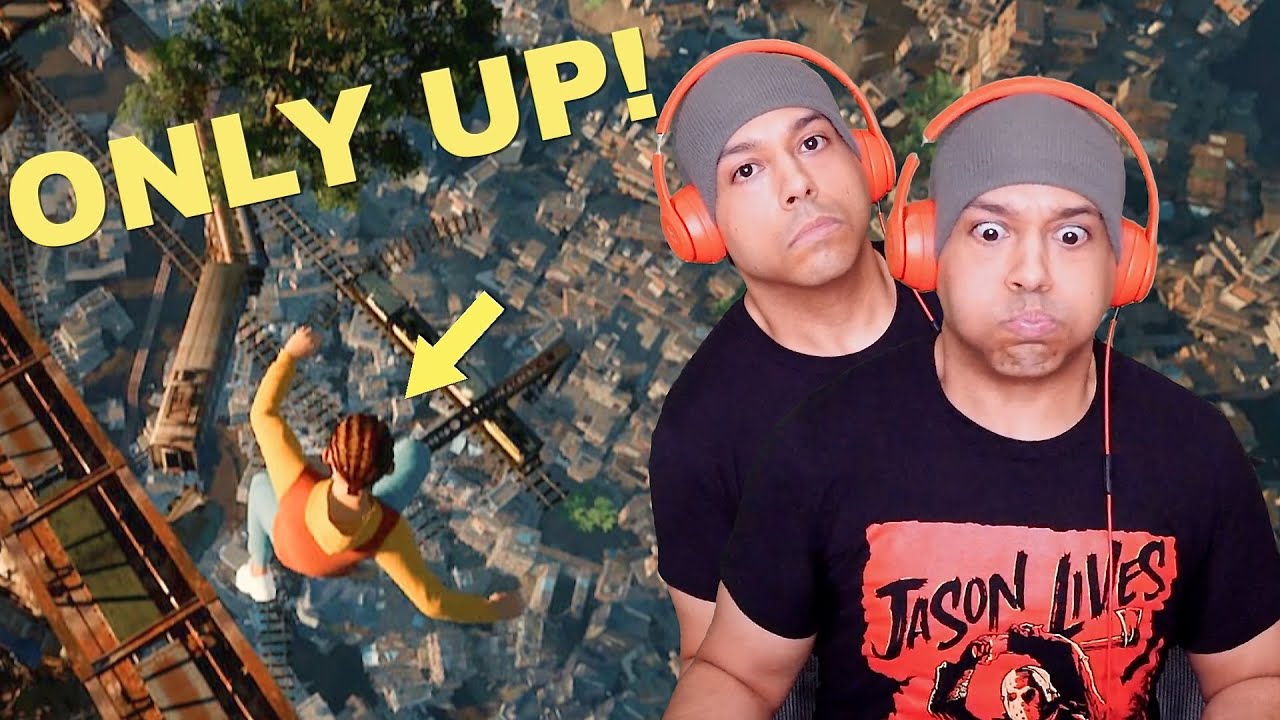ONLY UP!? MORE LIKE ONLY RAGE!! THIS GAME IS THAT BULL BULL!! background