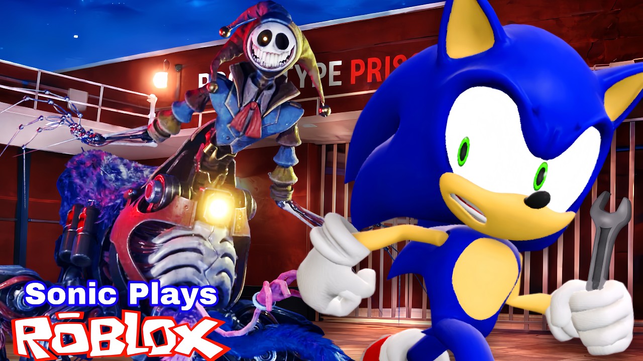 Sonic Plays: ROBLOX Prototype Prison !!!