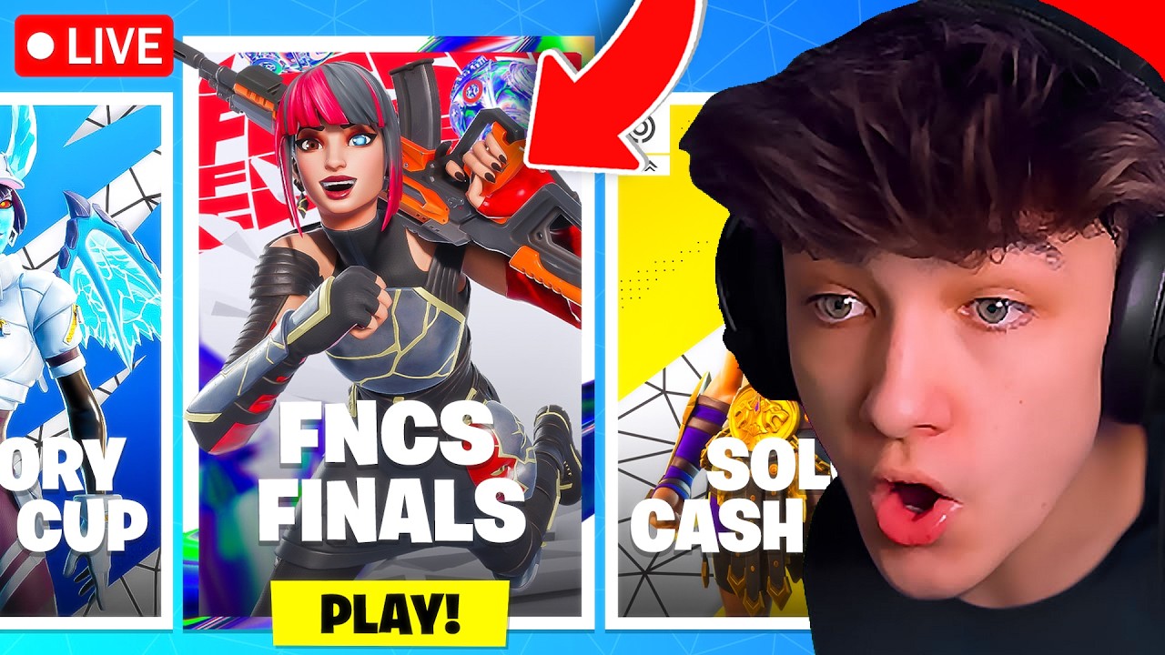🔴LIVE! - FNCS *FINALS* TOURNAMENT in FORTNITE! background