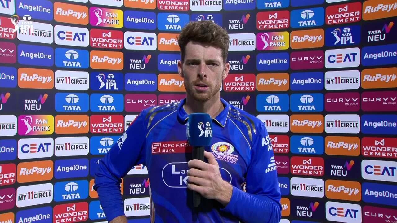 IPL 2025 M38: MI vs CSK - Mitchell Santner Interview