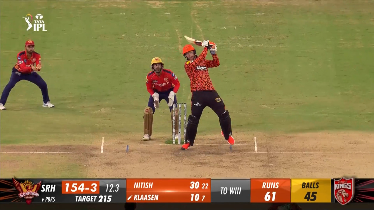 M69: SRH vs PBKS – Heinrich Klaasen Six
