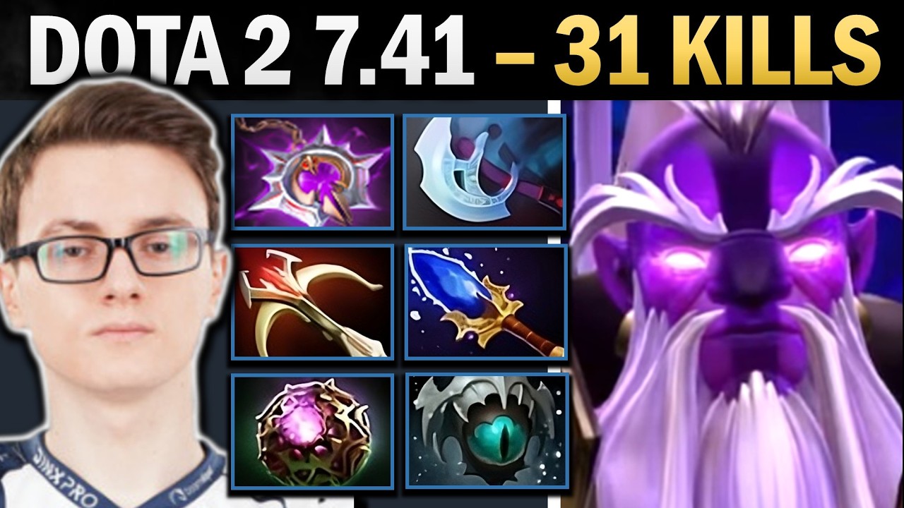 Void Spirit Dota 2 7.41 with 31 Kills and Skadi - Dota Gameplay