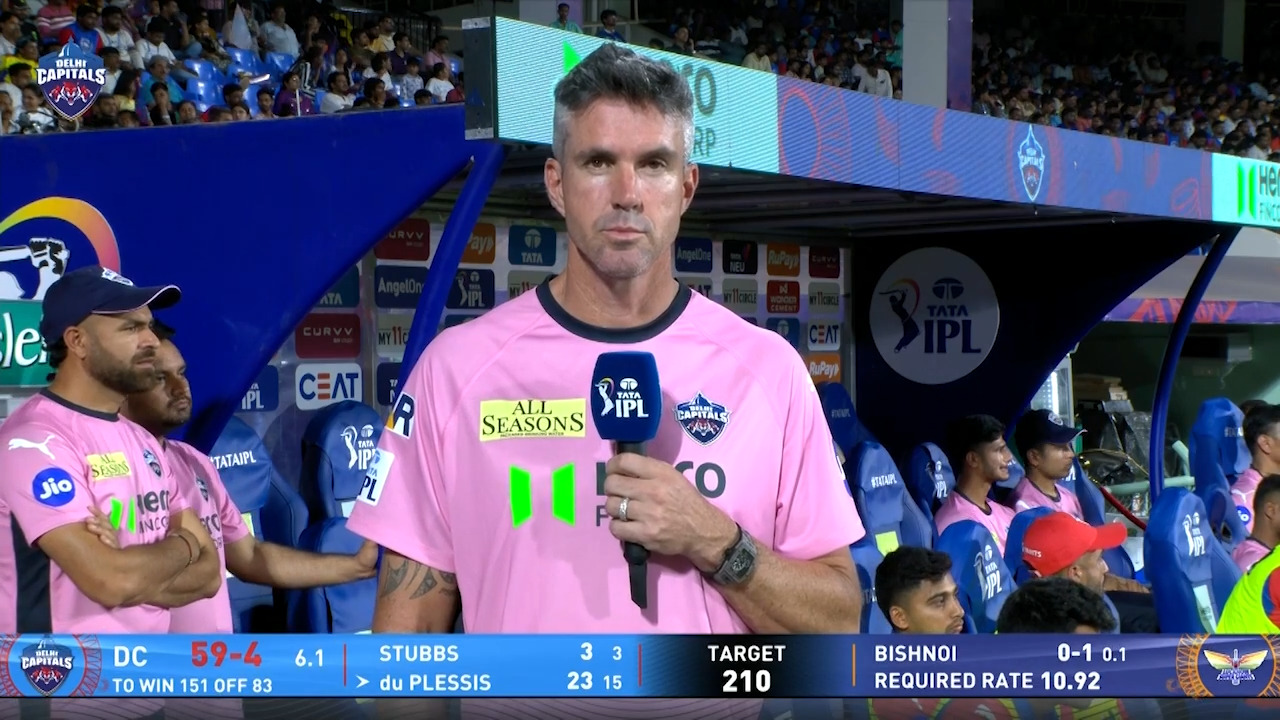 IPL 2025 M04: DC vs LSG - Kevin Pietersen Interview