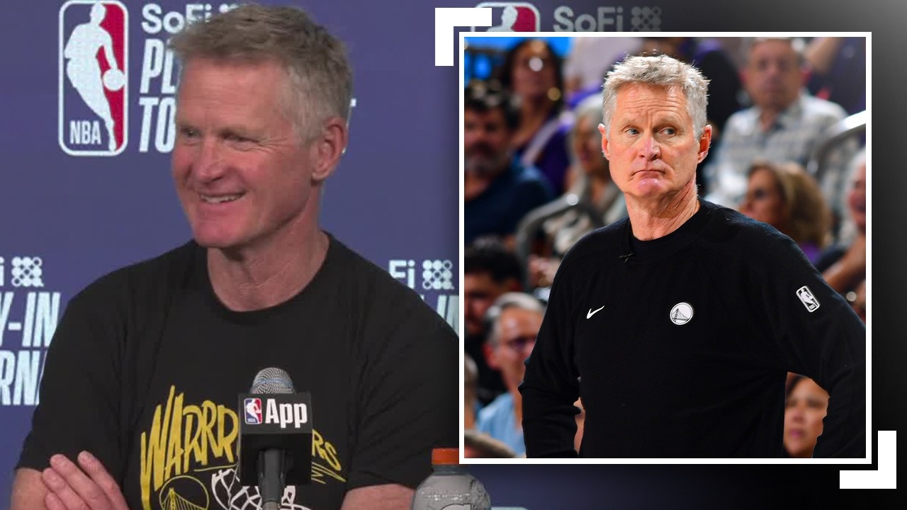 "I'm the luckiest guy in the NBA's history" Steve Kerr Talks What's Next After SoFI Play-In