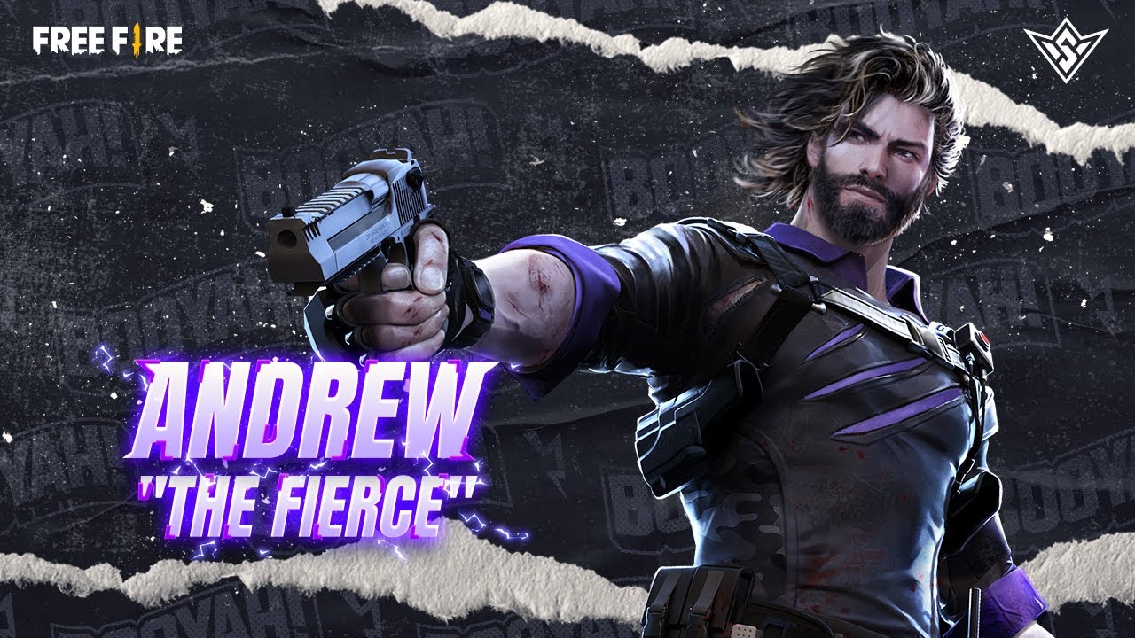 Andrew "The Fierce" | Free Fire Story background