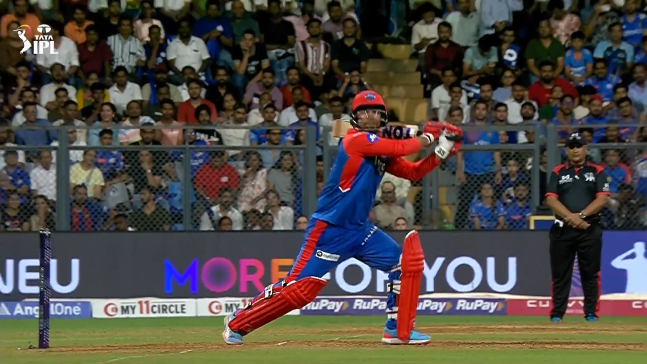 IPL 2025 M63: MI vs DC - Vipraj Nigam Six