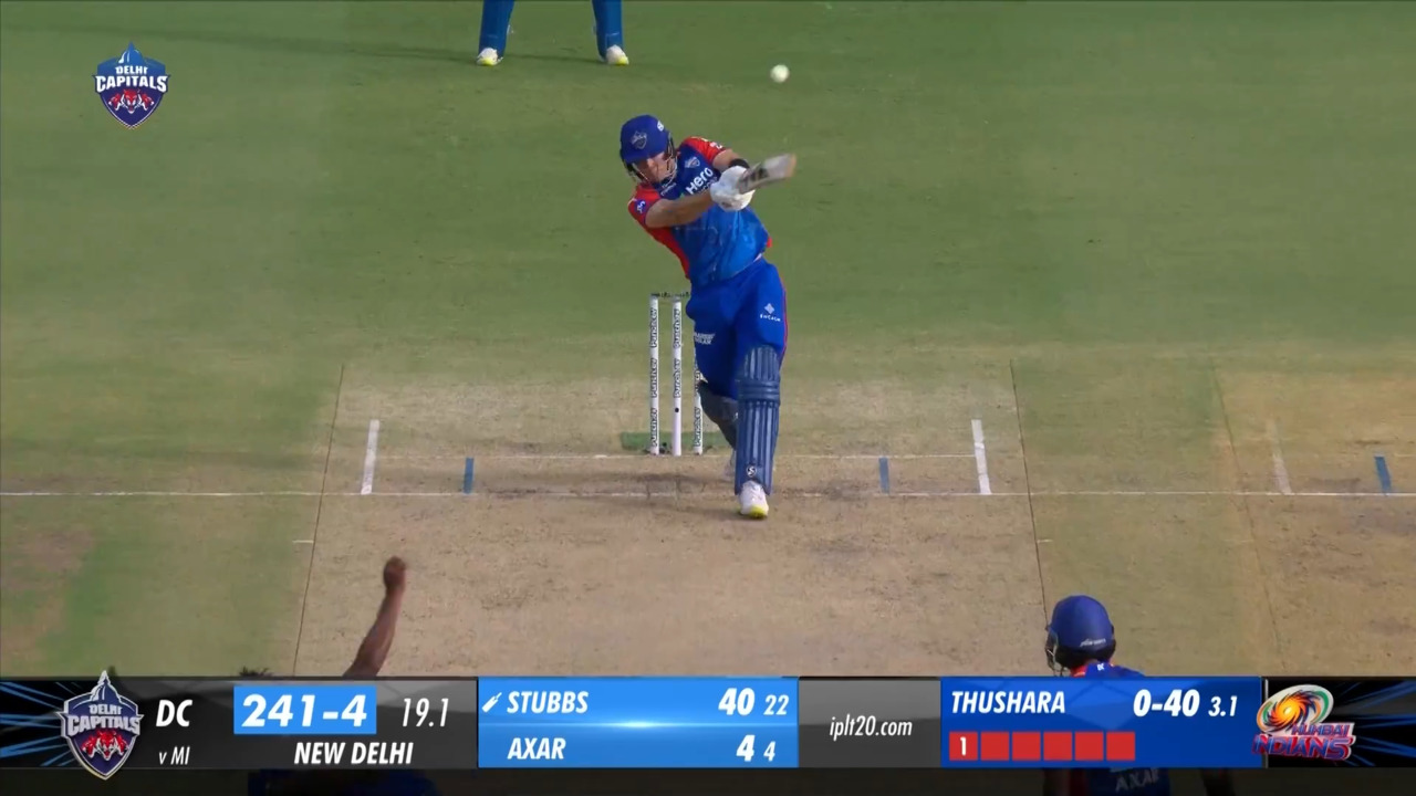 M43: DC vs MI – Tristan Stubbs Six