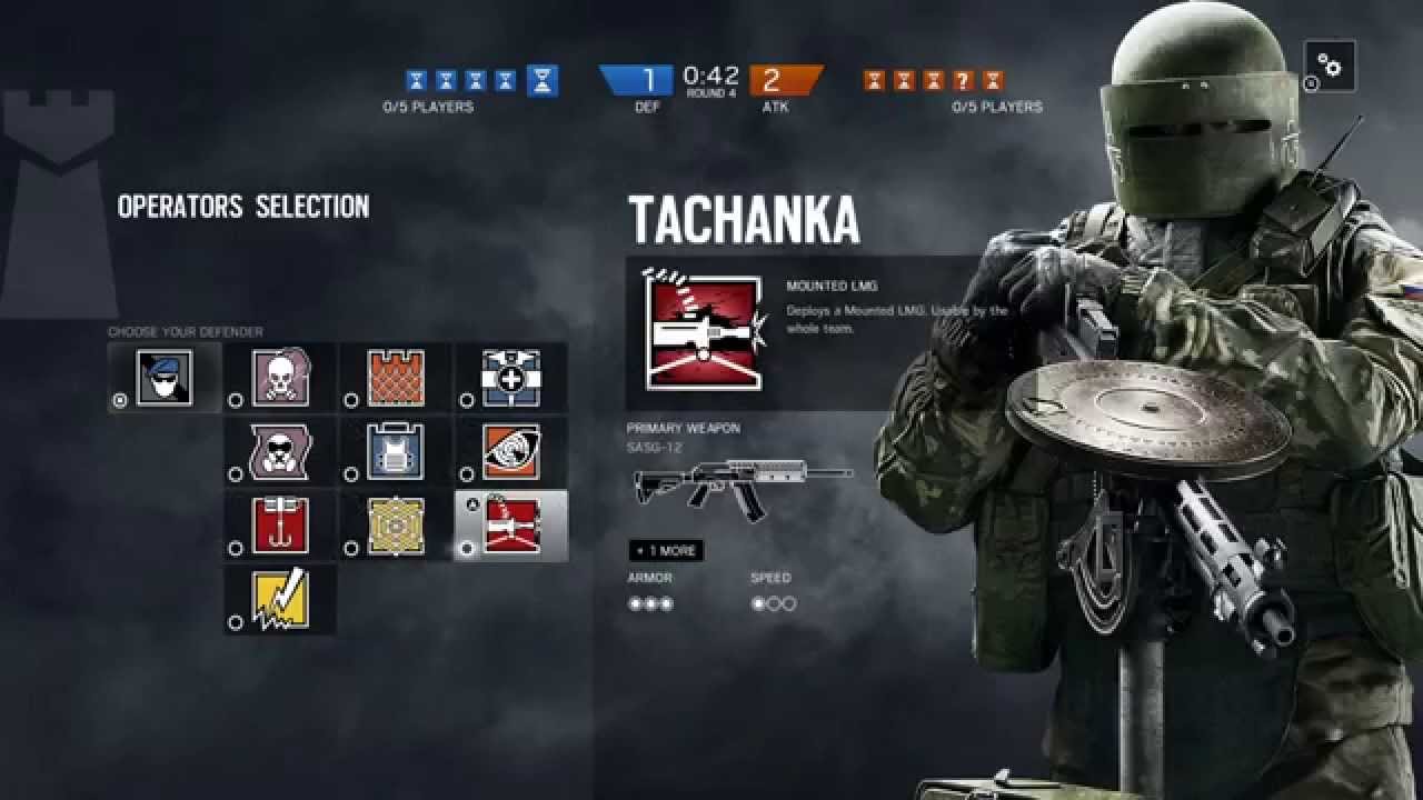 Rainbow Six Siege Team Death Match Gameplay background