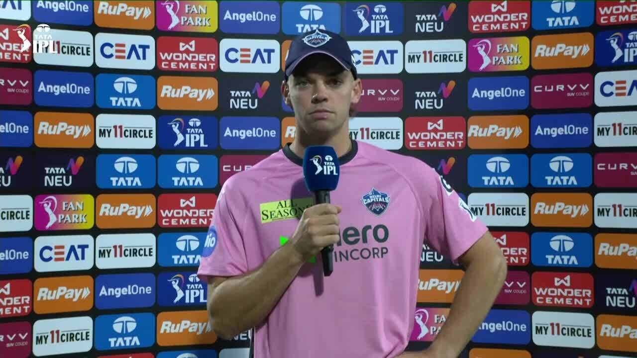 IPL 2025 M04: DC vs LSG - Tristan Stubbs Interview
