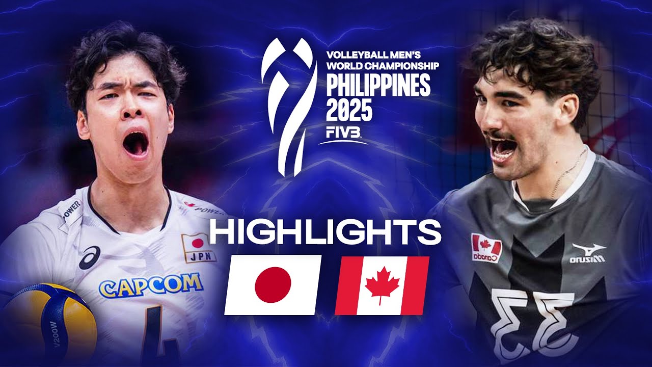 Japan ๐ฏ๐ต vs. Canada ๐จ๐ฆ - Highlights | Men's World Championships 2025