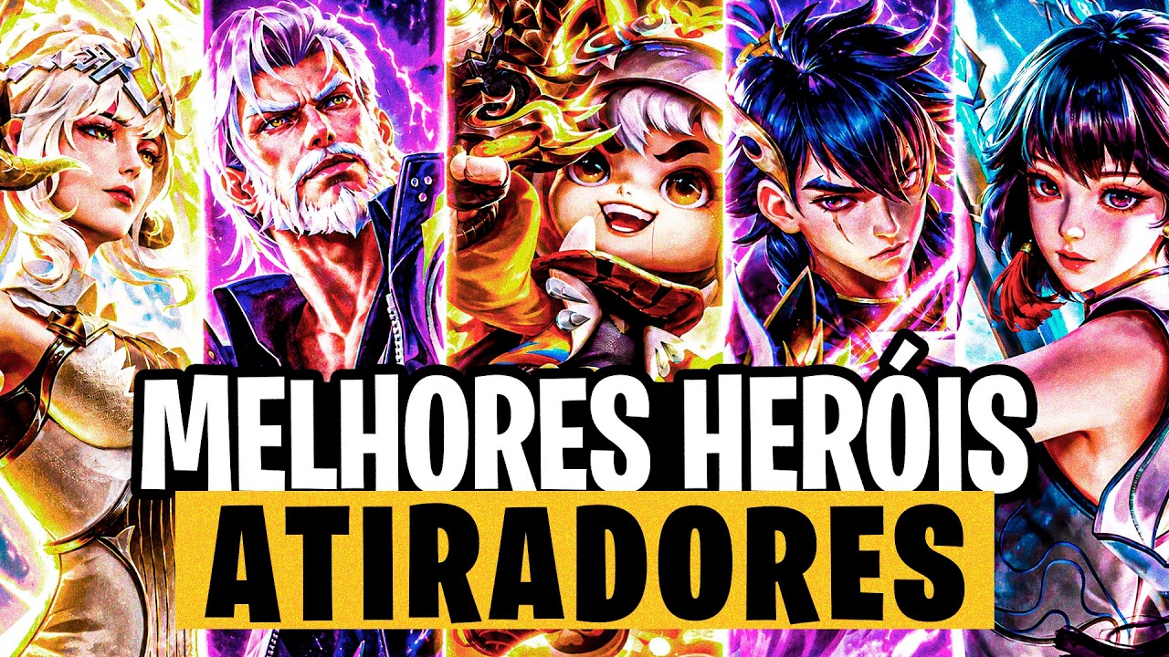 TIER LIST DOS MELHORES ATIRADORES NO HONOR OF KINGS! MAIO 2026 background