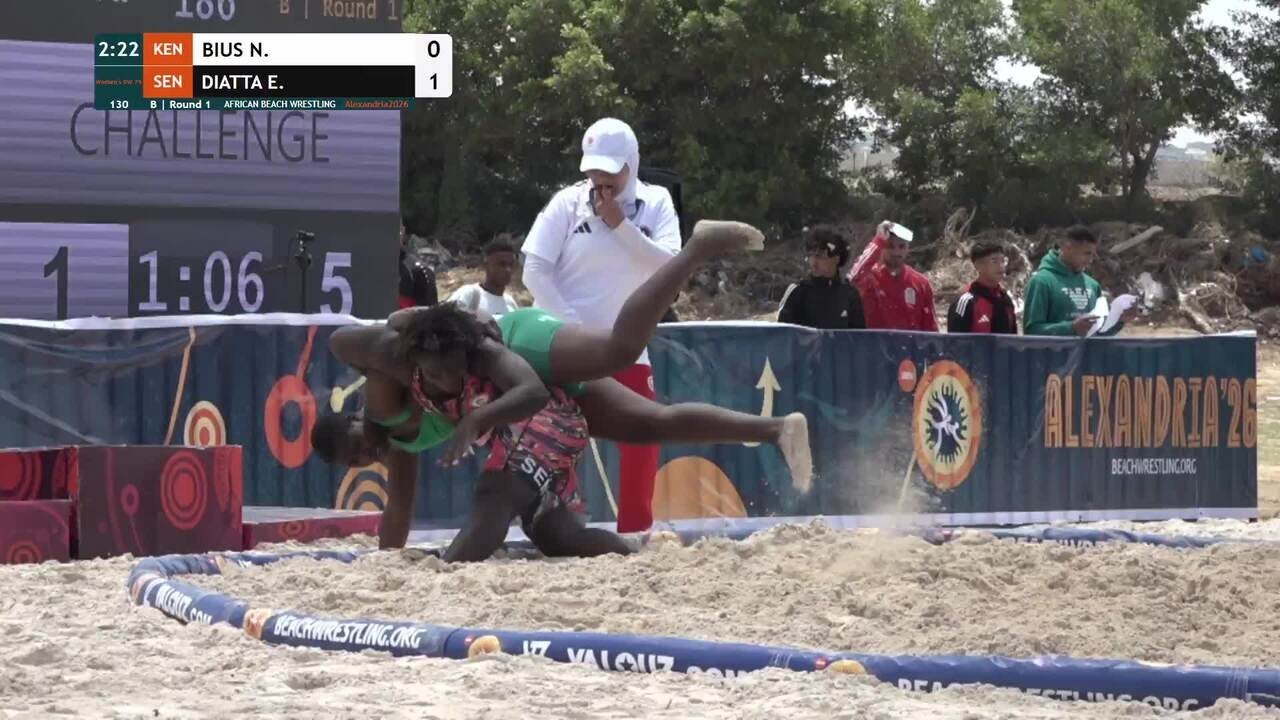 Nancy Sophia BIUS (KEN) vs. Elisabeth Ebedo DIATTA (SEN) • B | Round 1 • Women's BW 75Kg