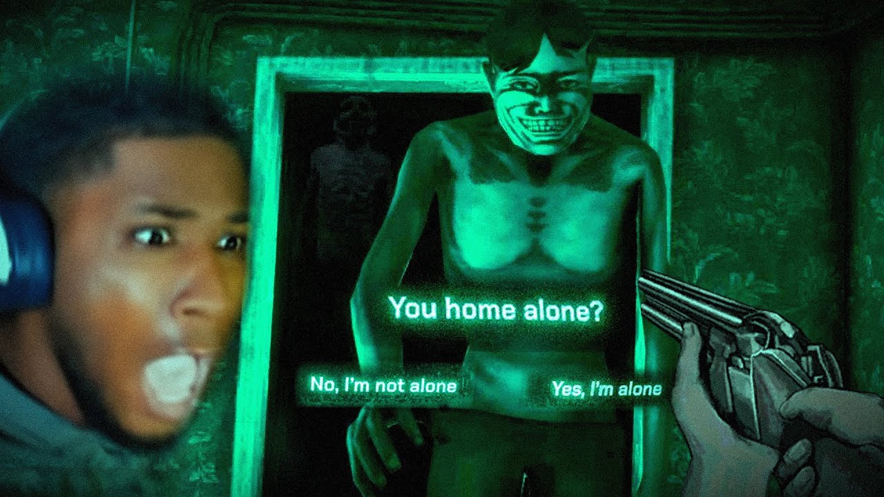 DECIDE IF THE "PERSON" AT YOUR DOOR IS HUMAN OR A DEADLY DOPPELGANGER | No, I'm Not a Human background