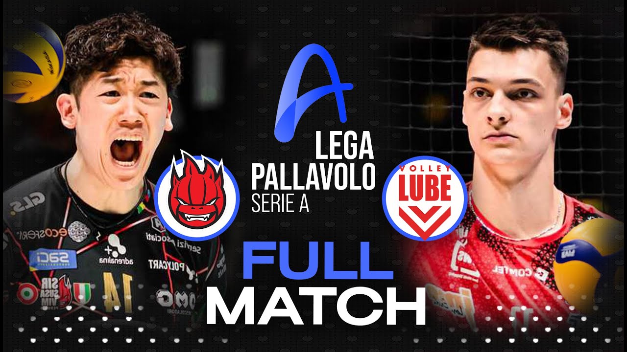Perugia vs. Lube - Superlega 25/26 | Full Match - Matchday 2 background