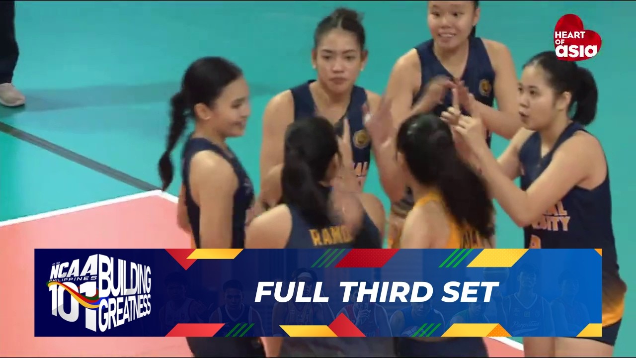 FULL THIRD SET - Mapua Lady Cardinals vs JRU Lady Bombers | NCAA Season 101