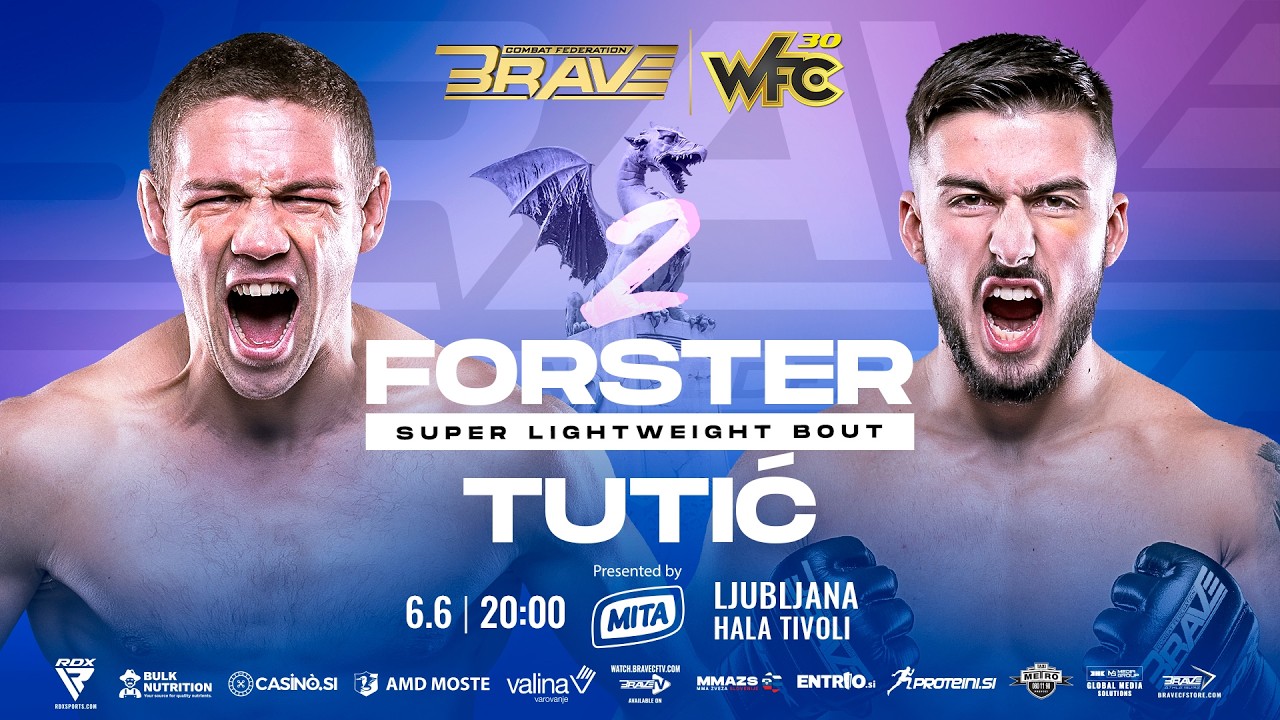 Unfinished Business | David Forster vs Amil Tutic 2 Promo | BRAVE CF 106 | Ljubljana, Slovenia