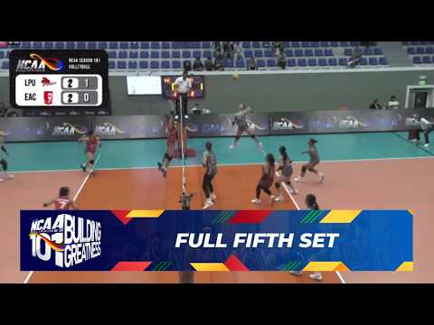 FULL FIFTH SET - LPU Lady Pirates vs EAC Lady Generals | NCAA Season 101
