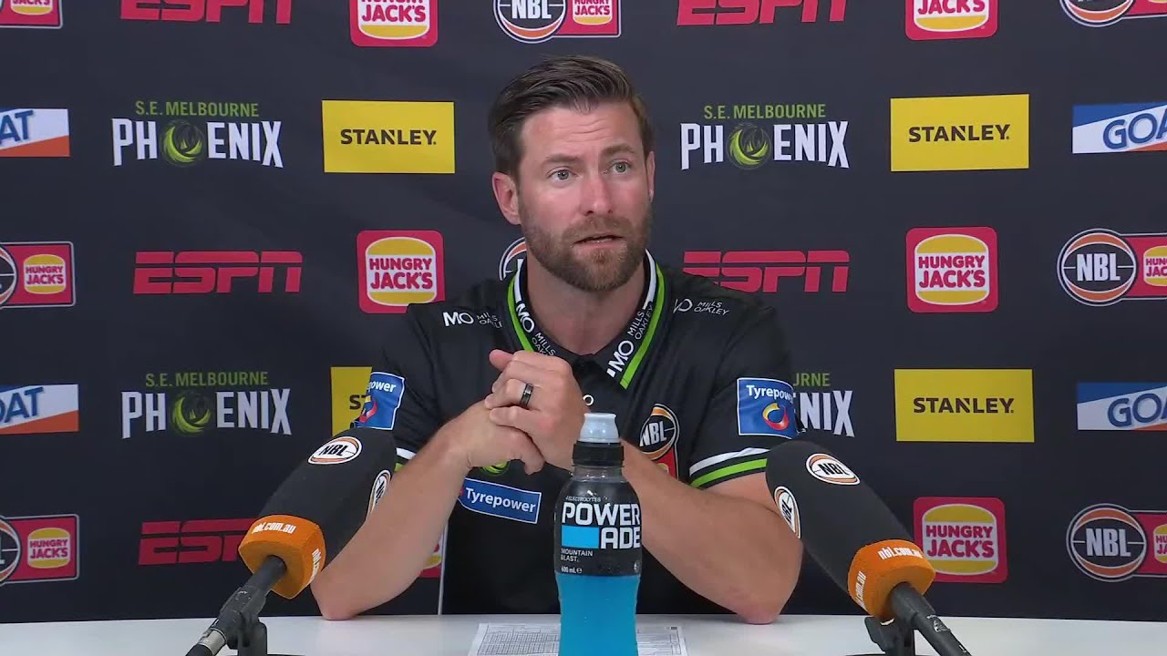 Josh King press conference vs Sydney Kings - Round 20, NBL26
