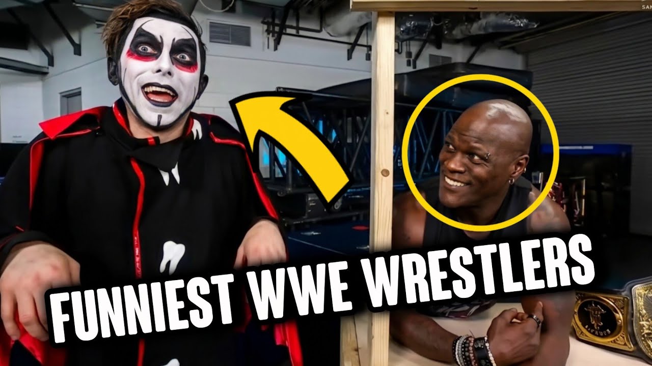 1 Hour Of The Funniest WWE Wrestlers & Breaking Character Moments