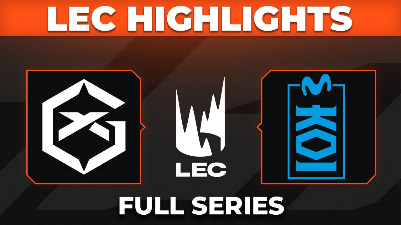 GX vs MKOI ALL GAMES Highlights | 2026 LEC Spring W7D2 | GIANTX vs Movistar KOI background