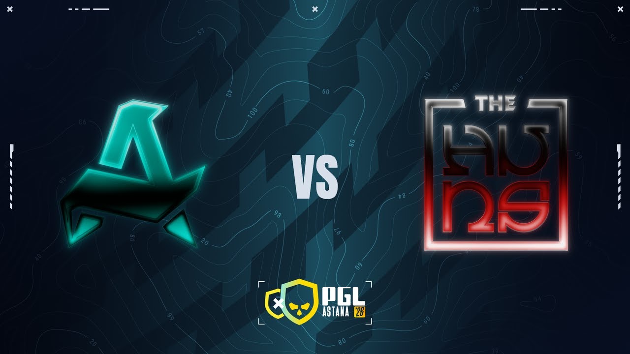 Aurora vs The Huns - PGL Astana 2026 - ROUND #2 background