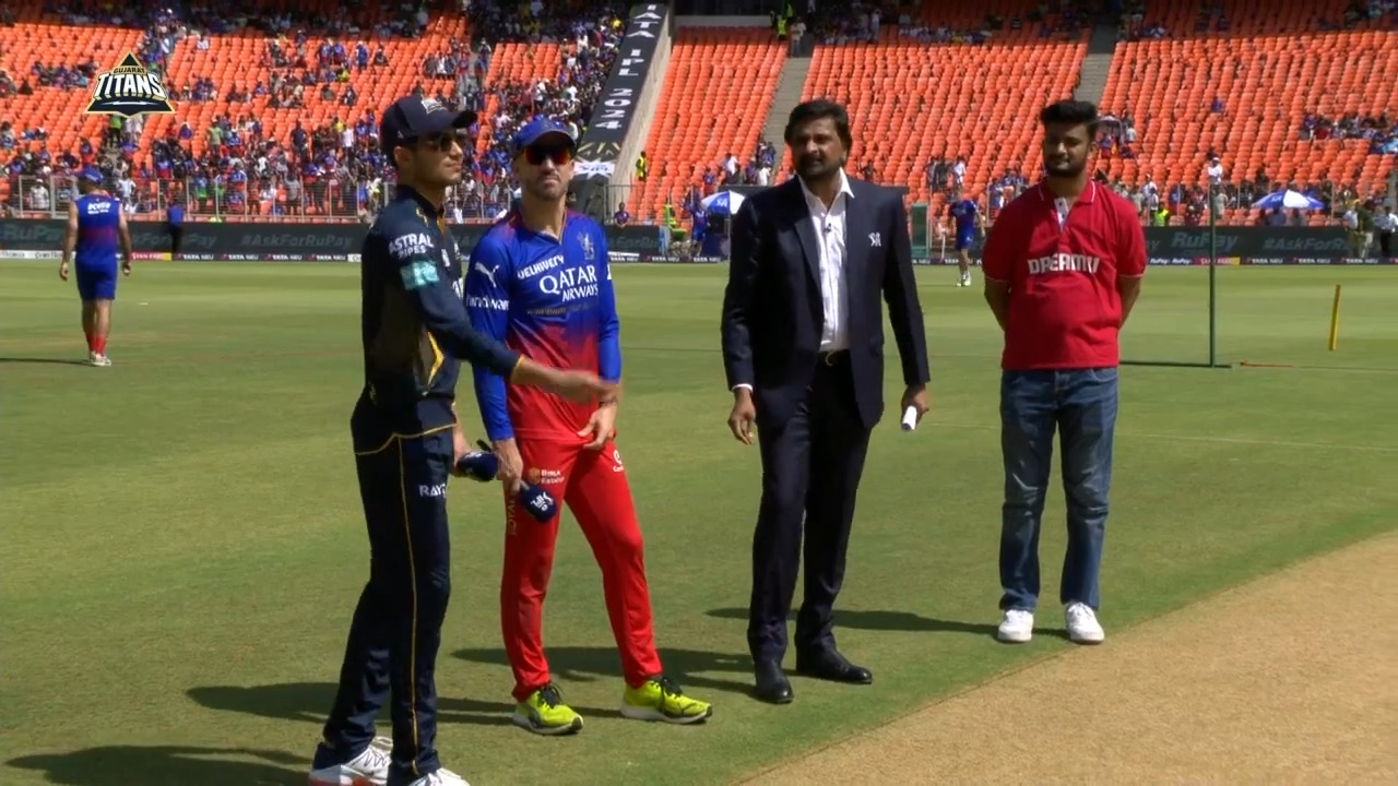 M45: GT vs RCB – Toss
