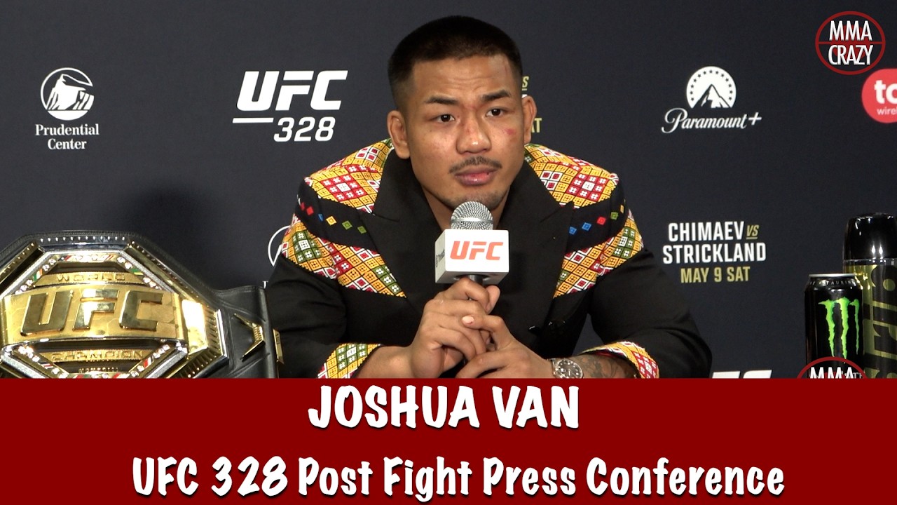 Joshua Van “Pantoja better get some MILK” reacts to Tatsuro Taira win at UFC 328