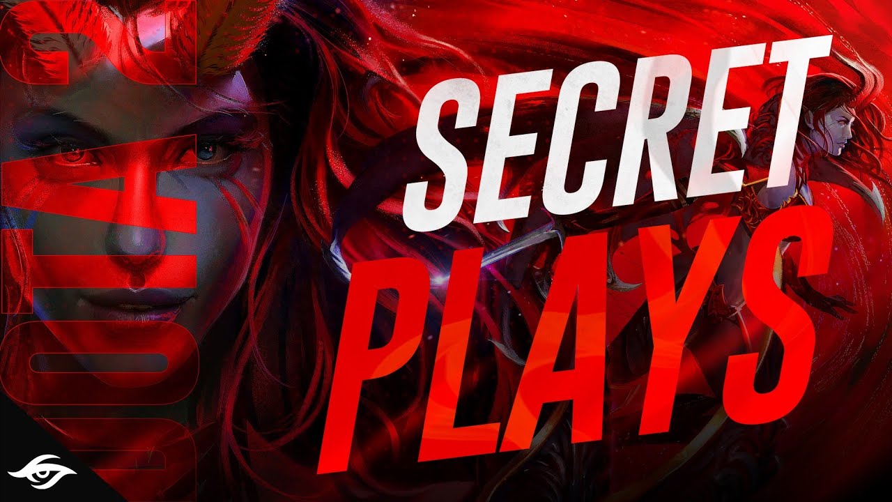 SECRET PLAYS - DOTA 2 MAY MONTAGE background