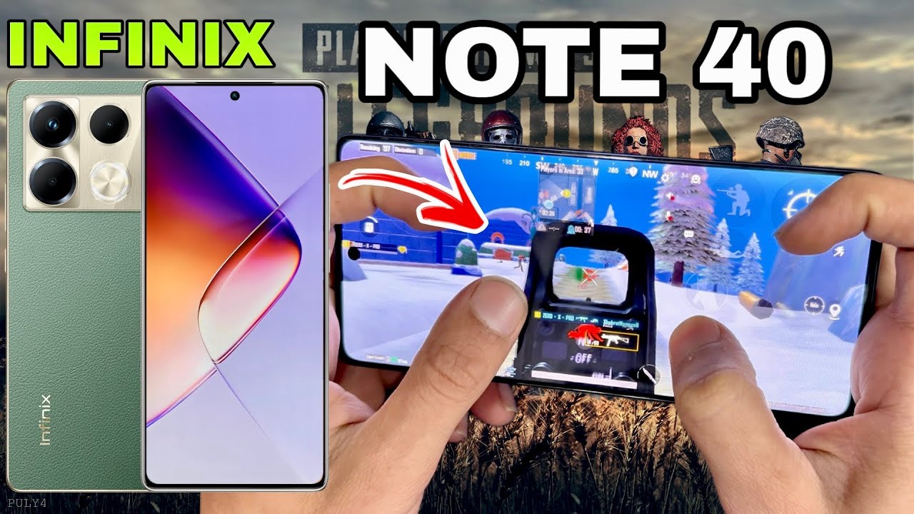 Infinix Note 40 PUBG Test 2025 | Smooth Gameplay, FPS Check & Performance Review