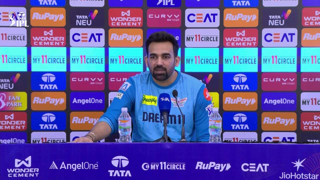 We were outplayed by Punjab Kings: Zaheer Khan background