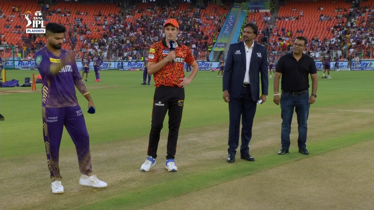Q1: KKR vs SRH – Toss