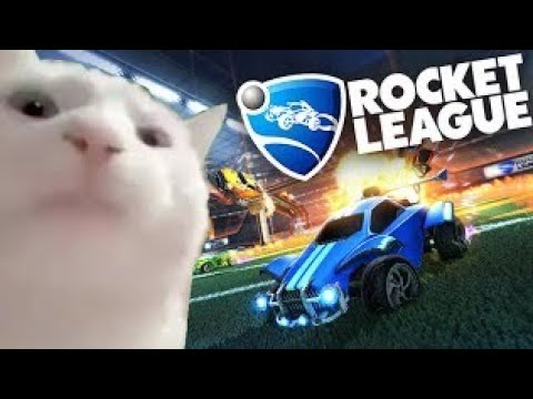 Rocket league full gameplay 2v2 no commentry | with bongo cat background