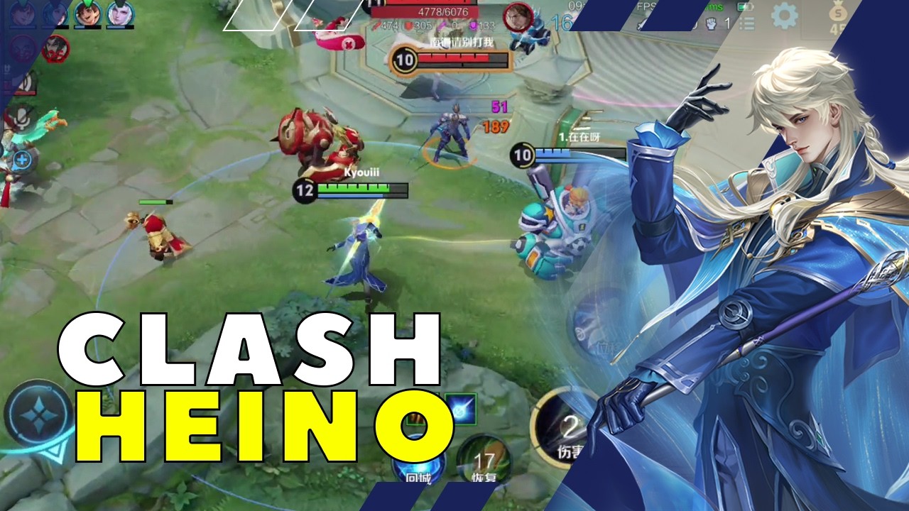 Best Clash Lane Build For Heino | Honor of Kings