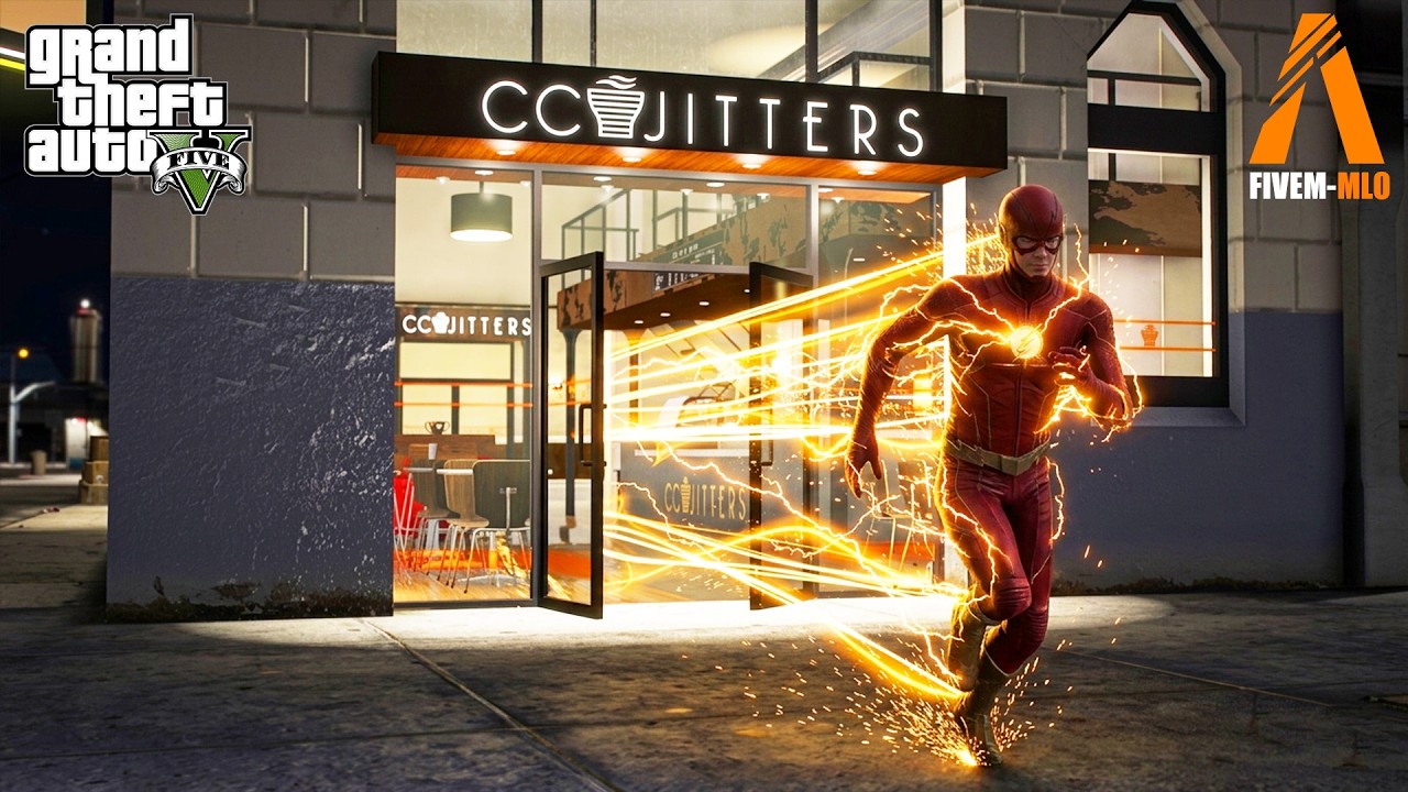 GTA 5 - THE FLASH "CC Jitters" | GTAV Singleplayer & FiveM | Showcase