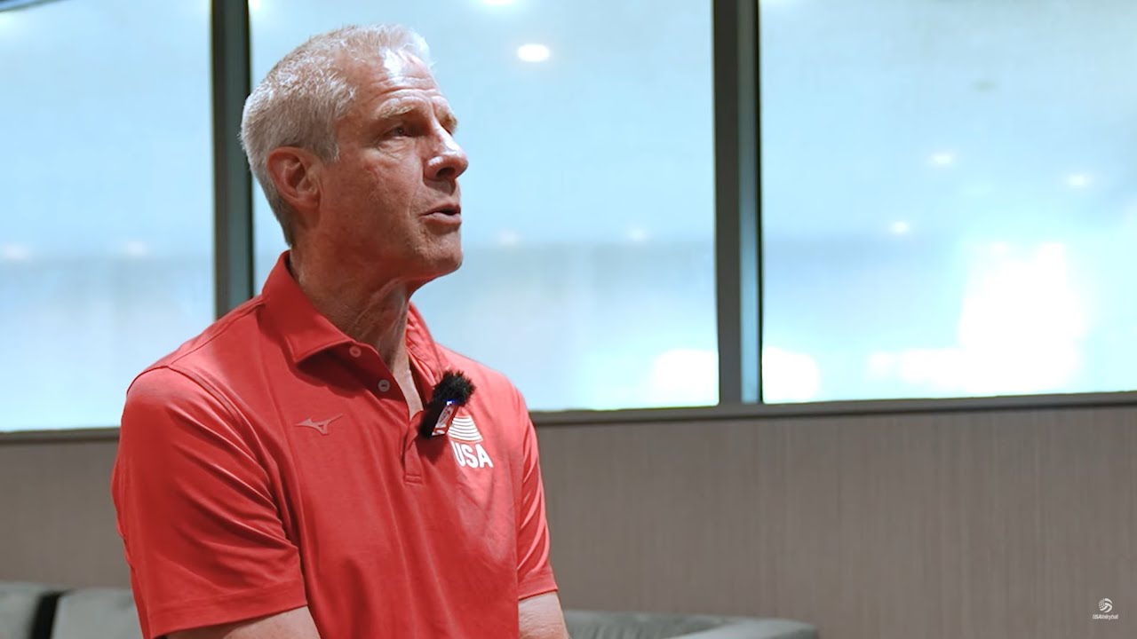 Coaches Corner with Karch Kiraly | USA Volleyball background