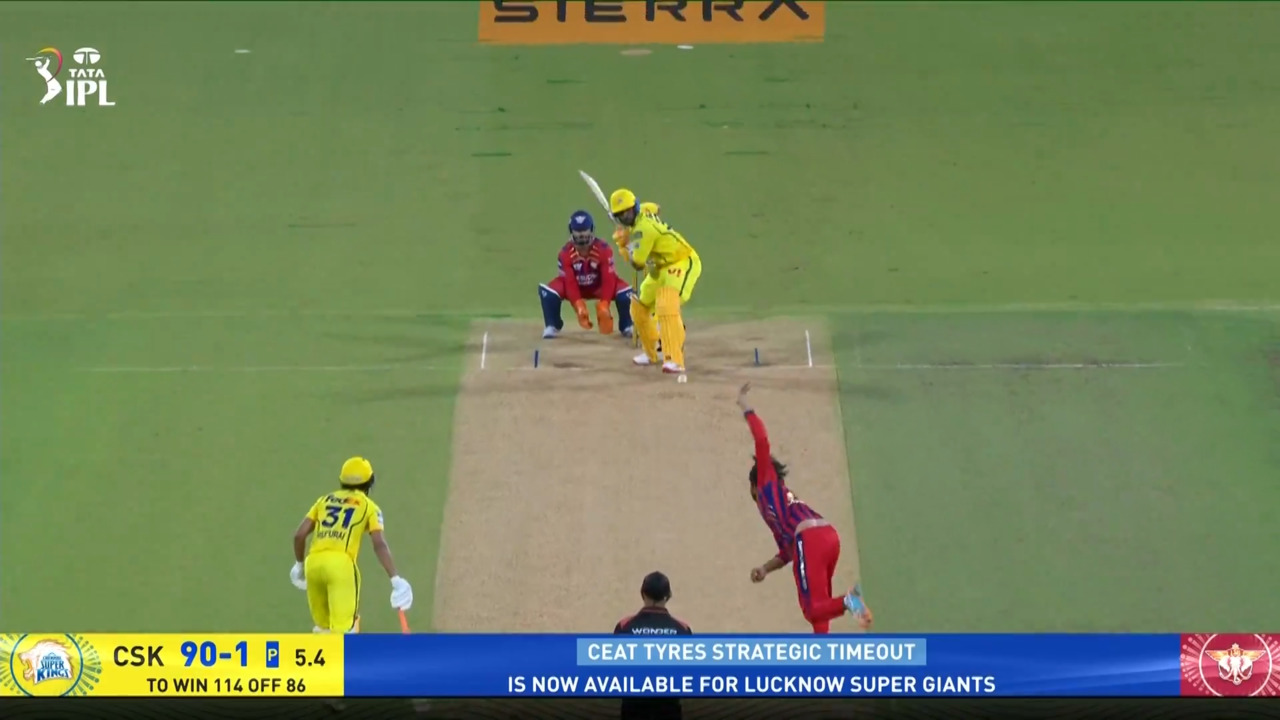 IPL 2026 M53: CSK vs LSG - Urvil Patel Six